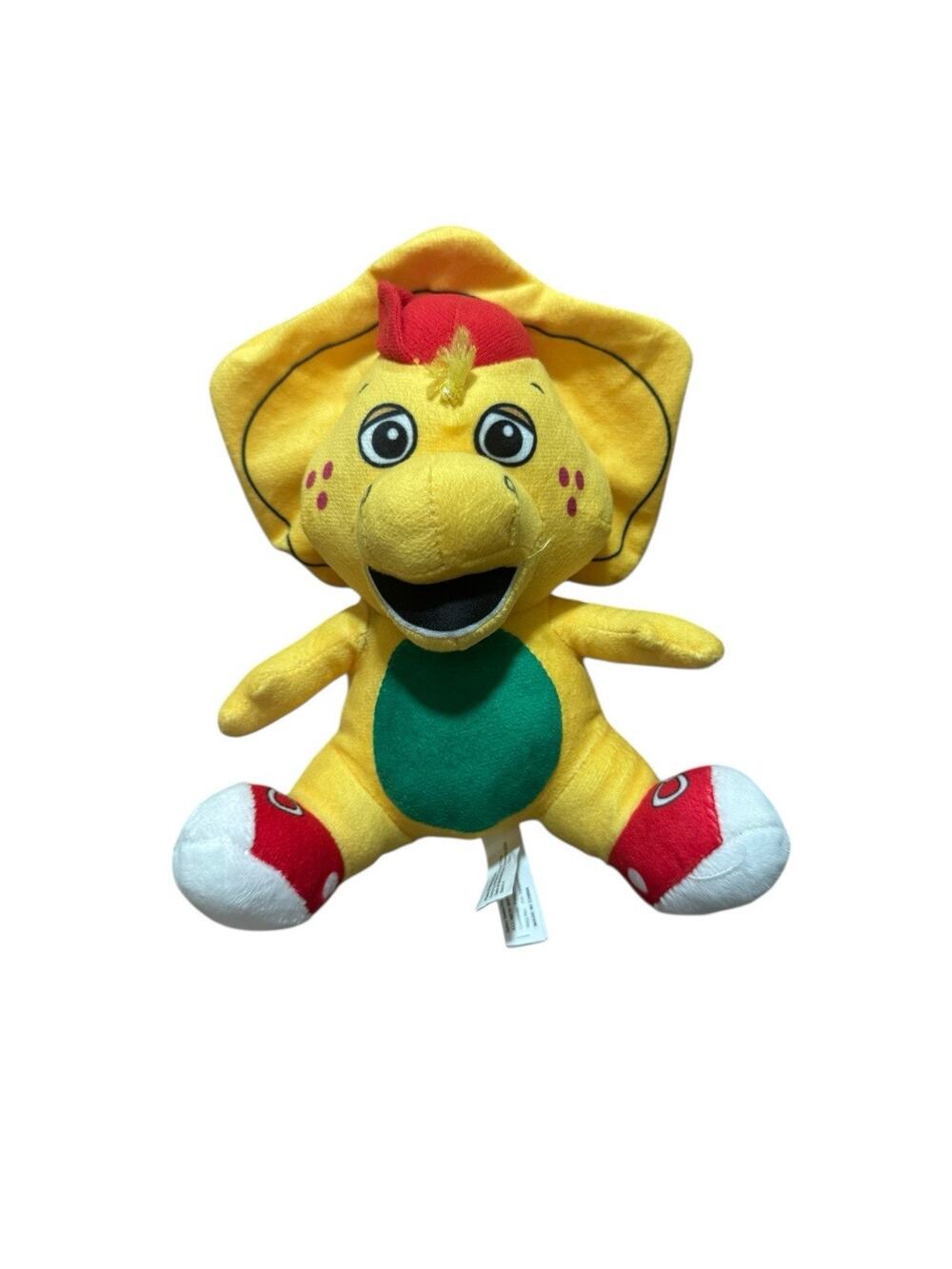 Barney and Friends BJ Plush Yellow Dinosaur 7" Kids Stuffed Animal Toy 2024